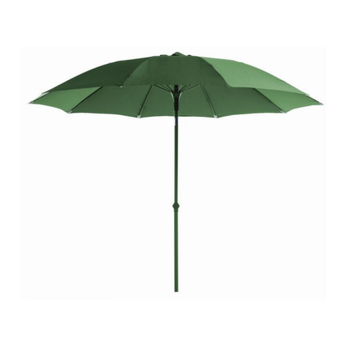 Visuel 1 du produit Parasol droit en aluminium couleur amande Proloisirs - Ø 270 cm
