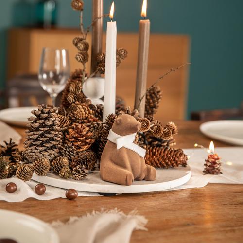 Visuel 4 du produit Ours brun garni chocolat noir Chooc - 130 g