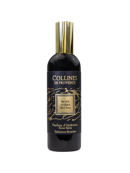 Visuel 1 du produit Parfum d’intérieur noir Collines de Provence Fleurs & Écorces rose noire - 100 ml