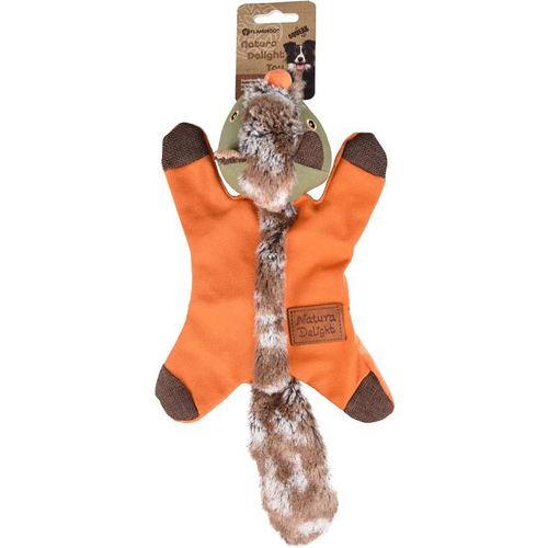 Visuel 1 du produit Jouet pour chien marron Flamingo Natura Delight Renard - 37 cm