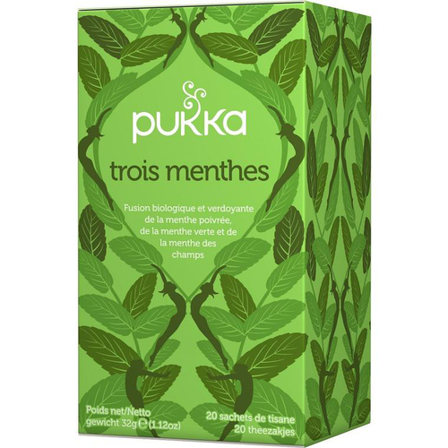 Visuel 1 du produit Infusion Trois menthes 20 infusettes