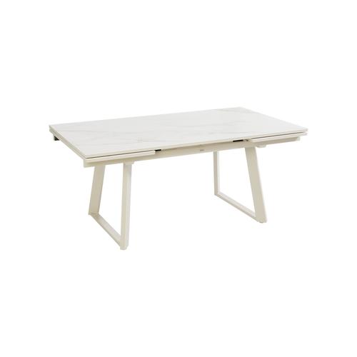 Visuel 1 du produit Table Malo avec rallonge automatique  en aluminium - 180 x 240 x 100 cm