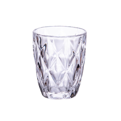 Visuel 1 du produit Gobelets en verre transparent Diamond - 6 x 240 ml