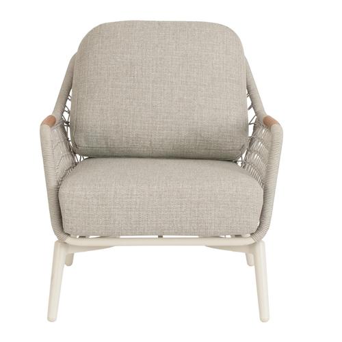 Visuel 8 du produit Fauteuil Eulero alu/teck/corde
