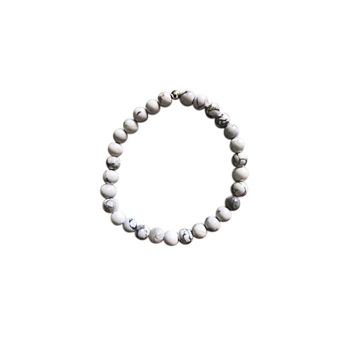 Visuel 1 du produit Bracelet howlite 8mm