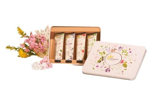 Visuel 1 du produit Coffret parfumé mains instant douceur bio Cosmos Organic Fleurance nature - 120 ml