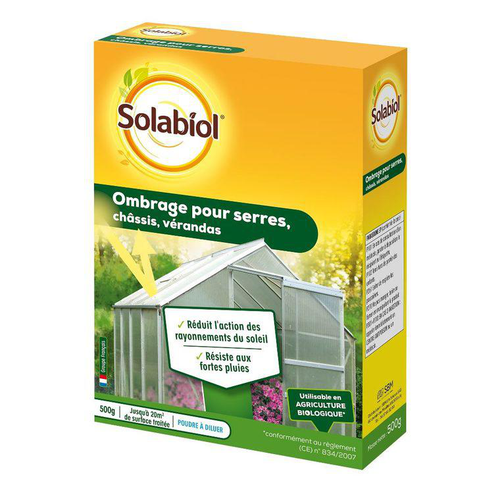 Visuel 1 du produit Ombrage pour serre Solabiol - 500 g