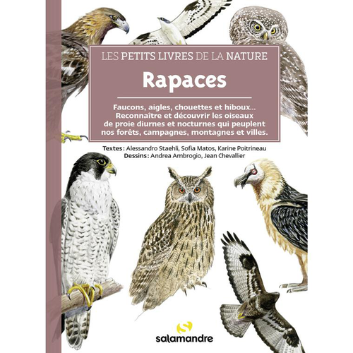 Visuel 1 du produit Le livre " Les petits livres de la nature - rapaces " aux Éditions Salamandre