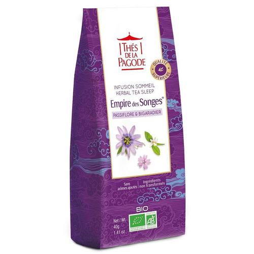 Visuel 1 du produit Infusion bio Empire des Songes - sachet de 40 g