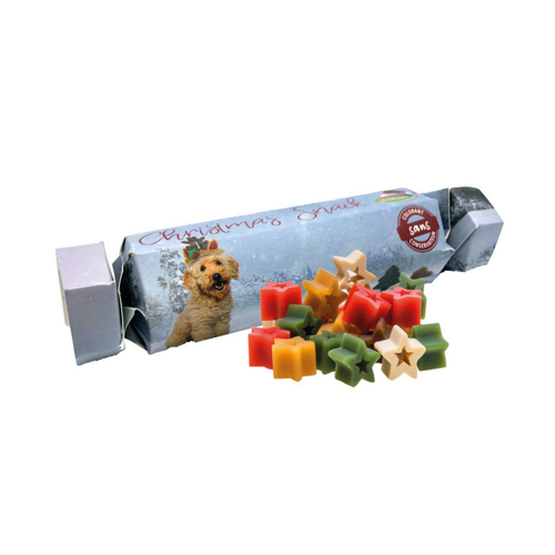 Visuel 1 du produit Cracker de Noël pour chien au poulet Bubimex - 100 g