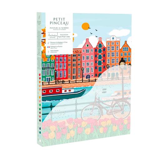 Visuel 1 du produit Peinture au numéro Amsterdam Petit Pinceau by La Petite Épicerie - 25,5 x 3,5 x 33 cm