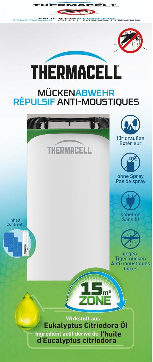 Visuel 1 du produit Lot de 3 plaquettes répulsif anti-moustiques blanc Thermacell - 10,4 x 10,4 x 23,25 cm