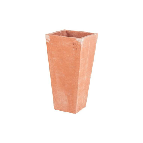 Visuel 1 du produit Pot carré haut Trequenda de 80 L en terre cuite 35 x 35 x 70 cm