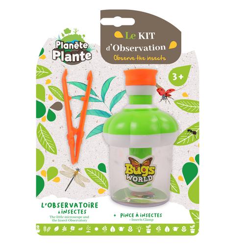 Visuel 1 du produit Kit d’observation d’insectes avec pince Planete Plante