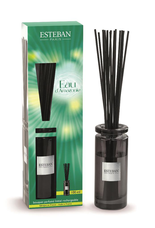 Visuel 1 du produit Bouquet parfumé initial avec recharge eau d’Amazonie Esteban - 100 ml