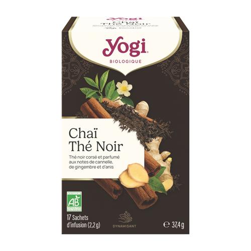 Visuel 1 du produit Thé noir Chai bio Yogi - 17 sachets