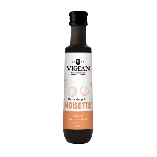 Visuel 1 du produit Huile vierge de noisette 1ère pression bio Vigean - 25 cL