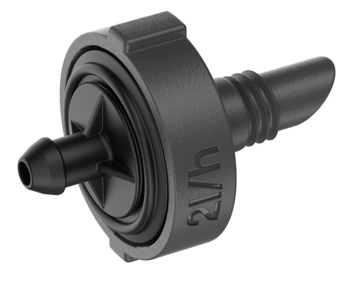 Visuel 1 du produit Goutteur fin de ligne régulateur de pression coloris noir boîte de 15 Gardena - 2 L/H