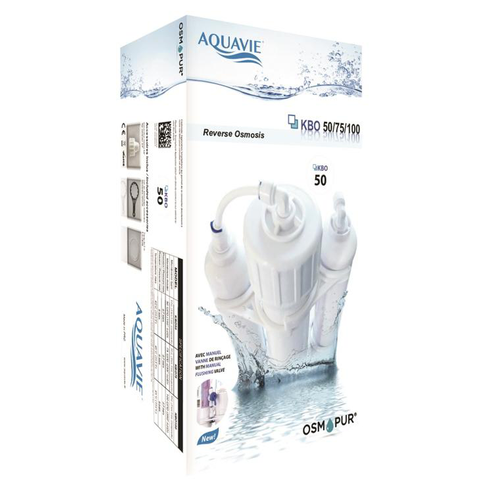 Visuel 1 du produit Osmoseur pour aquarium coloris blanc Aquavie kbo50 180 l/jrs