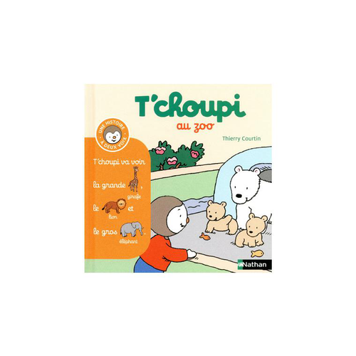 Visuel 1 du produit Le livre " T choupi au zoo " aux Éditions Nathan
