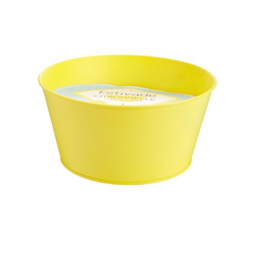 Visuel 2 du produit Bougie citronnelle pot métal coloris multicolore en cire Estivade Denis & Fils - Ø 12 x 7,4 cm