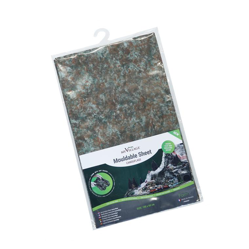 Visuel 1 du produit Feuille de décor modulable impression camouflage My Village - 60 x 50 cm