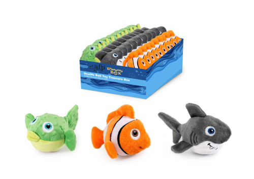 Visuel 1 du produit Jouet pour chien balle peluche de la mer coloris multicolore - HamiForm