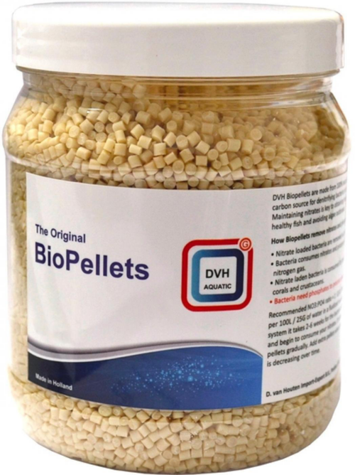 Visuel 1 du produit Biopellets réducteurs de nitrates, matière bio - DVH AQUATIC NP - contenance 1L
