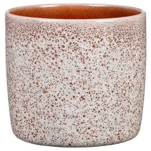 Visuel 1 du produit Cache-pot en céramique gris rosé Scheurich 900 Roccia - Ø 15 cm