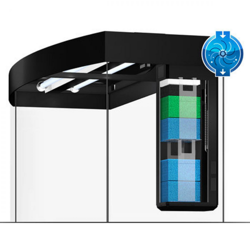 Visuel 3 du produit Aquarium complet chêne clair, version LED - JUWEL AQUARIUM Vision 450 - 450L