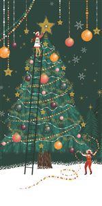 Visuel 1 du produit Carte double de fin d’année porte-billet aux Éditions Pictura