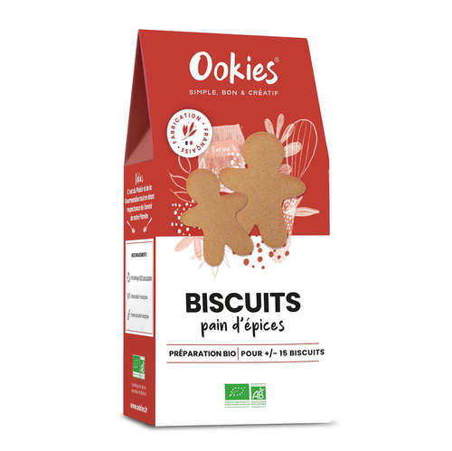 Visuel 1 du produit Biscuits pain d'épices Ookies - 280 g