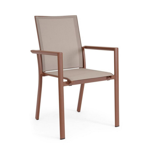 Visuel 2 du produit Fauteuil en aluminium Bizzotto Konnor Barn