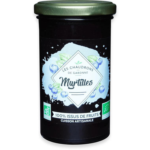 Visuel 1 du produit Préparation 100 % fruits bio myrtilles - 275 g