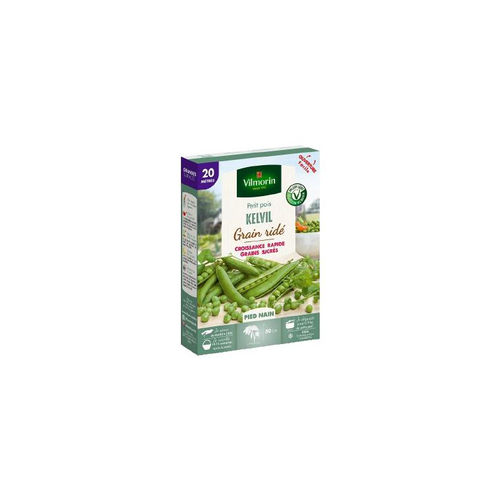Visuel 1 du produit Graines de Pois Kelvil grain ridé bio Ferme de Sainte Marthe - graines à semer 20 mètres