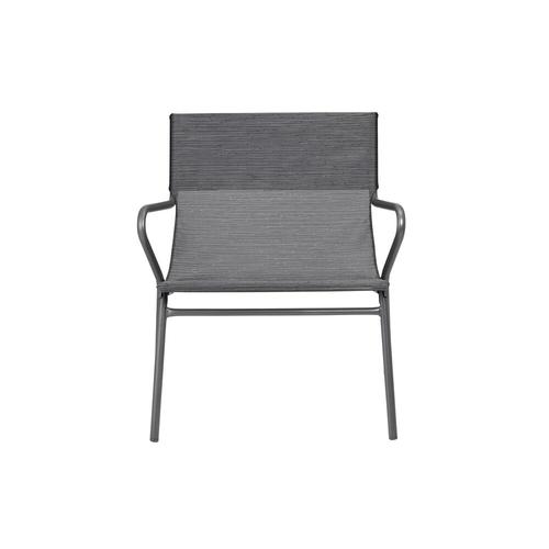 Visuel 3 du produit Fauteuil 1 place Vence Batylin Obsidian coloris gris Lafuma - 68 x 69 x 70 cm