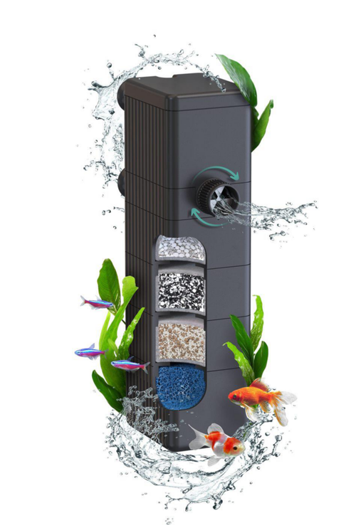 Visuel 1 du produit Filtre interne pour aquarium jusqu'à 150 litres Bio Filter 600 coloris noir Aquatlantis