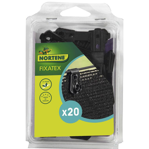 Visuel 1 du produit Clip de fixation Fixatex pour Natte noir 34x20 cm