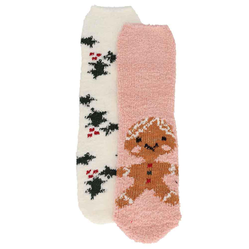 Visuel 2 du produit Chaussettes à motifs Noël pour femme - 36/41