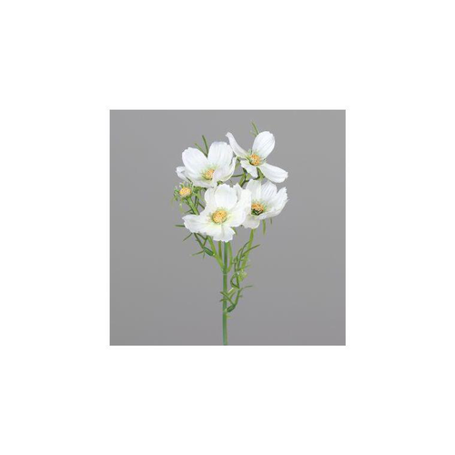 Visuel 1 du produit Branche artificielle de Cosmea 4 fleurs crème - 40 cm