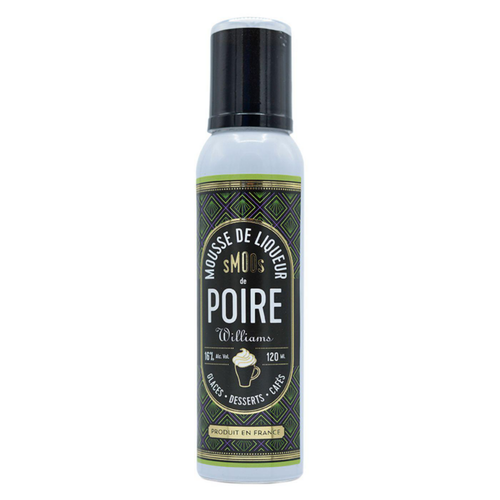 Visuel 1 du produit Mousse de liqueur de poire Williams Smoos - 120 ml