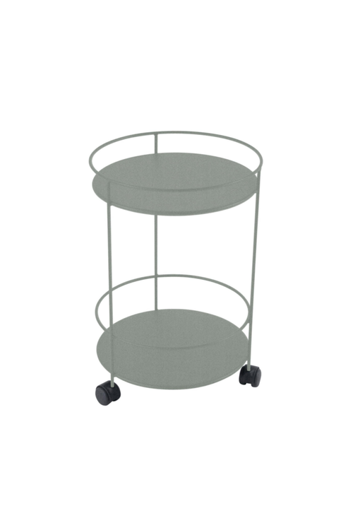 Visuel 1 du produit Guéridon Guinguette coloris gris en acier Fermob - Ø 40 x 61 cm