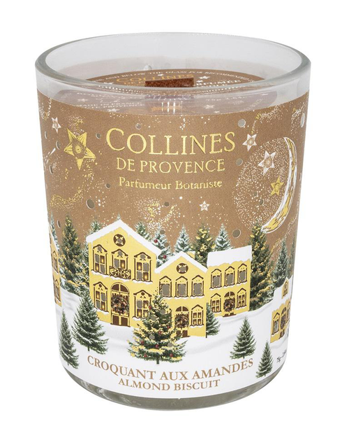 Visuel 1 du produit Bougie parfumée croquant aux amandes Collines de Provence - 75 g