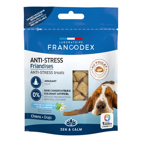 Visuel 1 du produit Friandises anti-stress pour chien Francodex - 75 g