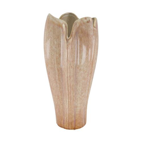 Visuel 1 du produit Vase en céramique vieux rose - Ø 15 x H 33 cm