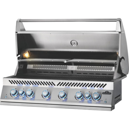Visuel 3 du produit Barbecue gaz encastrable inox Napoléon Big 44 6 brûleurs - 116 x 70 x 61 cm