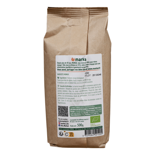 Visuel 2 du produit Haricots Mungo soja vert bio – 500 gr