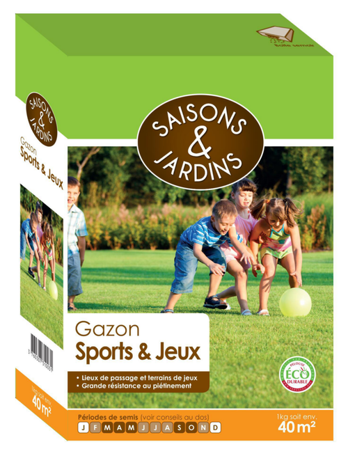 Visuel 1 du produit Gazon Sport & Jeux Saisons & Jardins - Sac de 1 kg