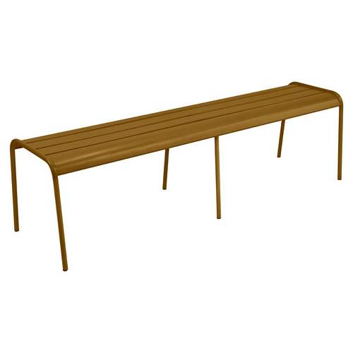 Visuel 1 du produit Banc Monceau coloris marron en acier Fermob - 160 x 77 cm