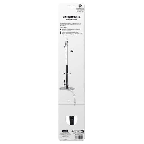 Visuel 2 du produit Brumisateur réglable sur pic pour tuyau Ø 4/6 mm botanic® - Arrosage goutte à goutte